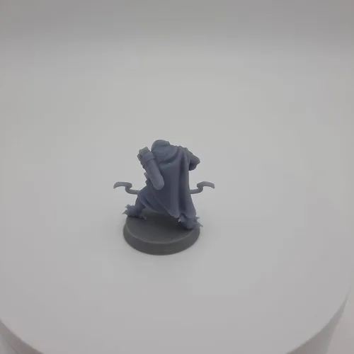 Miniatura 5 de Kenku - Ravenfolk - HERO Creations - RPG - Calabozos y dragones - DnD - Pathfinder - Diorama - figura en miniatura (gris/sin pintar) (Ranger (Prime))