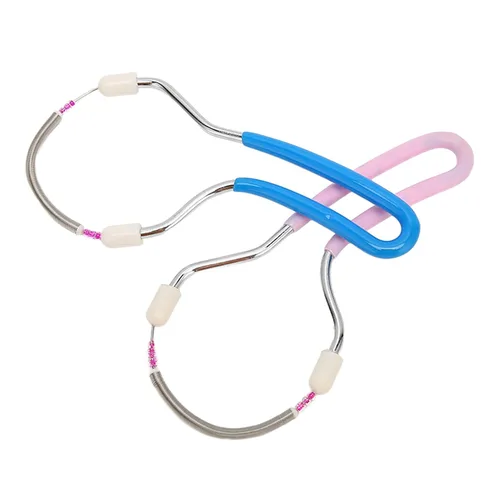 Miniatura 2 de Depilador manual para mujer, 2 piezas, depiladora portátil, herramienta de depilación para labios superiores, barbillas, negocios al por mayor