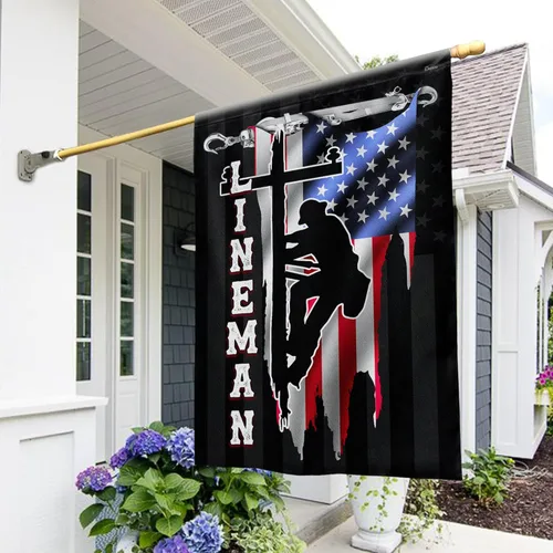 Miniatura 21 de Bandera Americana - La Delgada Línea Azul. Policía. Aplicación de la Ley Bandera de Águila Americana TPT1581F, 3x5 pies. Bandera - Banderas