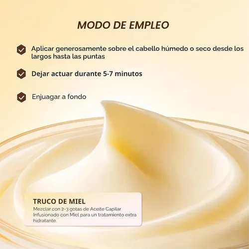Miniatura 9 de Gisou Máscara Capilar de Terapia de Ceramida con Brillo de Miel Mini – Reparación Profunda e Hidratación con Miel de Mirsalehi, Ceramidas y Ácido