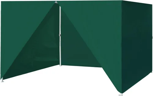 Eurmax USA - Kit de paredes con cierre completo para toldo desplegable de 8x8 pies, solo 4 paredes (verde bosque)