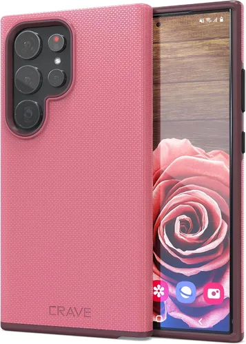 Miniatura 16 de Crave Funda para Galaxy S22 Ultra, funda de doble capa de protección a prueba de golpes para Samsung Galaxy S22 Ultra 5G (6.8 pulgadas) - Negro