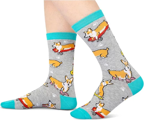 Miniatura 2 de HAPPYPOP Regalos divertidos de llama, regalos de flamenco, calcetines de llama novedosos para mujeres y niñas