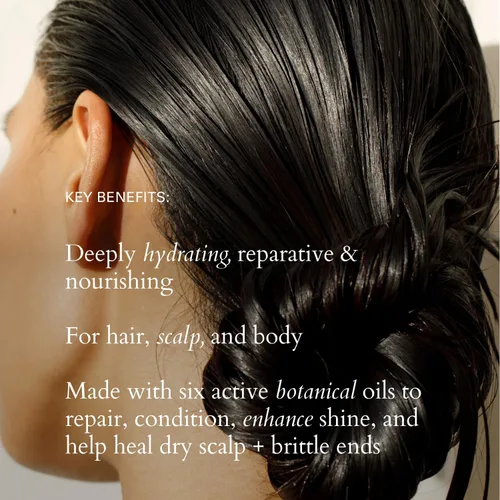 Miniatura 4 de RŌZ Willow Glen - Aceite de tratamiento multiusos, orgánico vegano nutritivo para cabello, cuero cabelludo y cuerpo, vegano, libre de crueldad, 2