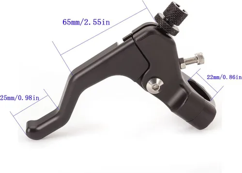 Miniatura 2 de PROCNC Universal Performance Stunt Clutch Lever Compatible con Suzuki GSX-R600/750 2006 2007-2010, GSXR1000 05-06, Honda GROM 14-16, CBR250R 11-13