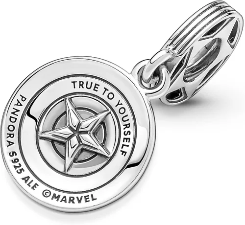 Miniatura 4 de PANDORA 790780C01 Marvel The Avengers Capitán América Shield Charm