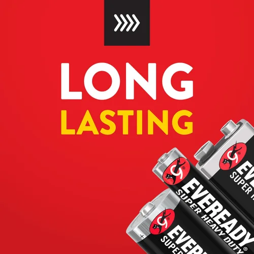 Miniatura 3 de Eveready Baterías súper resistentes, AA, 4 unidades, 1215SW-4