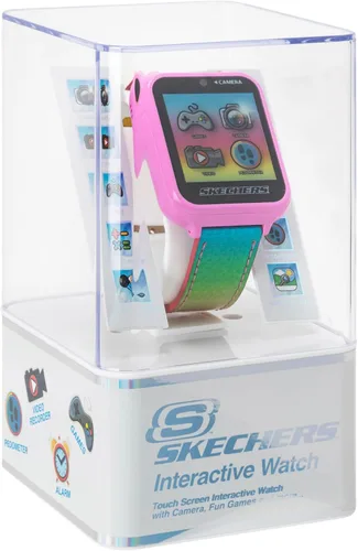 Miniatura 6 de Accutime Skechers Kids - Reloj inteligente con pantalla táctil de aprendizaje educativo para niñas, niños, niños pequeños, cámara para selfies