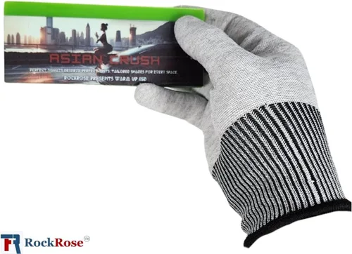 Miniatura 5 de RockRose Asian Crush - Escobilla de repuesto de hoja biselada verde, rectangular de 5 pulgadas, herramienta de limpieza de precisión de alta calidad