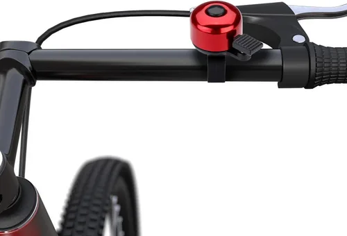 Miniatura 2 de Timbre de Bicicleta Timbre de Bicicleta Sonido Nítido para Adultos Niños Niños Niñas Rojo