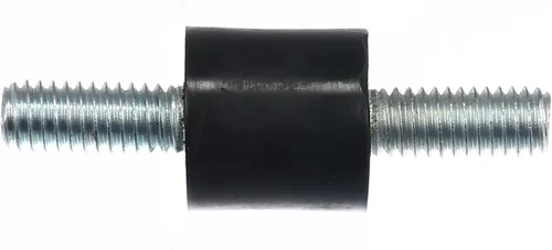 Miniatura 6 de X AUTOHAUX 4 unids M4 coche anti vibración goma aislador amortiguador 0.394x0.394 in caucho bobina montaje amortiguador montajes para compresores
