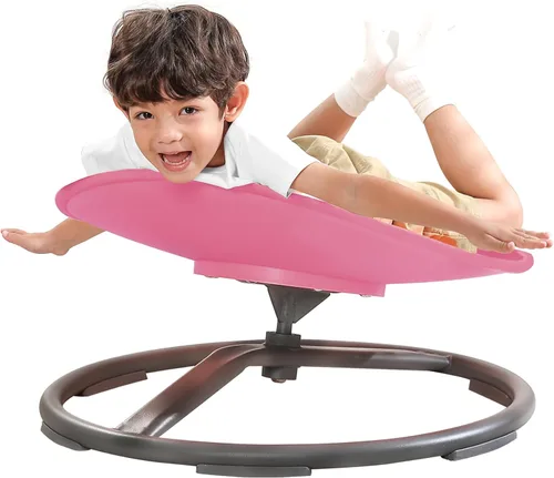 Miniatura 10 de BABAMU Juguetes sensoriales para niños con autismo, productos sensoriales para autismo, para sentarse y girar, juguetes para autismo, silla Rojo +