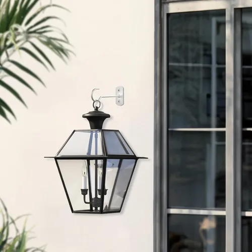 Miniatura 4 de Ganchos colgantes de metal para plantas, 6 pulgadas, paquete de 4 ganchos decorativos de pared para colgar linternas, comedero de pájaros, cesta