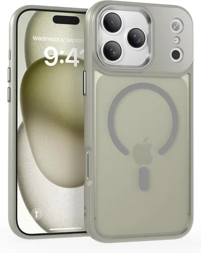 Miniatura 14 de IAIYOXI Funda magnética para iPhone XR [compatible con MagSafe], translúcida mate, delgada, delgada, a prueba de golpes, para mujeres, hombres