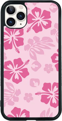 Miniatura 32 de FANXI Funda de teléfono de hibisco azul compatible con iPhone 11 de 6.1 pulgadas, funda protectora a prueba de golpes de TPU con bonita flor azul