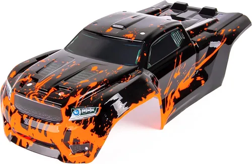 Miniatura 6 de Carrocería personalizada compatible con Sledge 6S 4WD 1/8 Truck Shell Cover (Muddy Orange)