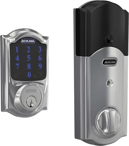 Miniatura 17 de Schlage Connect BE469ZP CEN 716 - Cerradura de seguridad inteligente con alarma incorporada, moldura Century en bronce envejecido