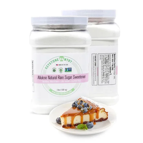 Miniatura 11 de Keystone Pantry - Edulcorante de alulosa, sustitutos de azúcar bajos en calorías y bajos en carbohidratos, sustituto natural del azúcar de alulosa
