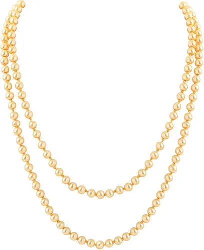 Miniatura 43 de BABEYOND - Collar de perlas sintéticas estilo art deco de la década de 1920, collar de perlas largas para fiesta de disfraces de estilo Gatsby