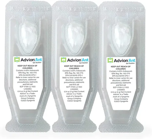 Syngenta Advion Ant Gel Station Insecticida, cebo de gel listo para usar con el ingrediente activo Indoxacarb, cebo para hormigas para uso en