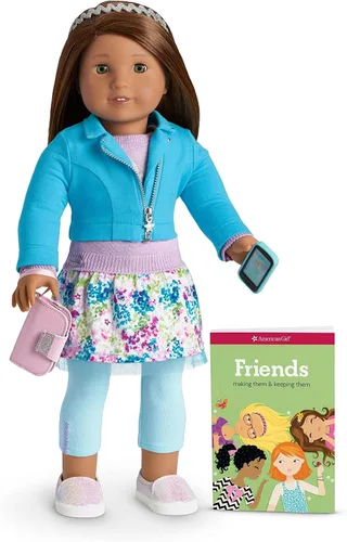 Miniatura 2 de American Girl Truly Me - Muñeca #79 de 18 pulgadas con ojos color avellana, cabello castaño y piel media con matices neutros, para mayores de 6 años