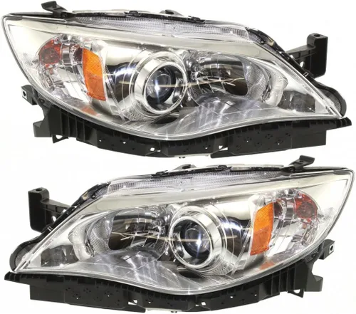 Miniatura 7 de KarParts360 Para 2008 2009 SUBARU IMPREZA Faro Asamblea lado del conductor w/bombillas para SU2502124