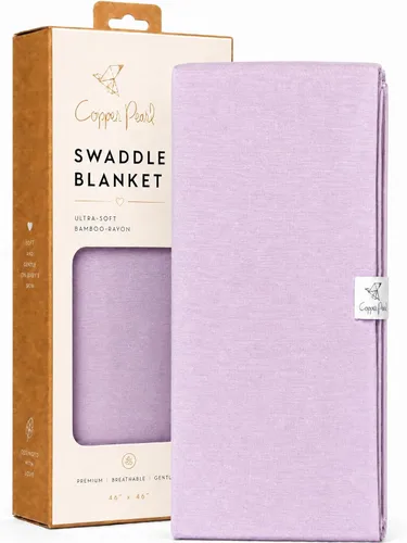 Miniatura 36 de Copper Pearl Swaddle Blankets for Newborns Soft Stretchy Receiving Blankets for Boys and Girls Large 46 x 46 Inch Baby Blankets Lightweight