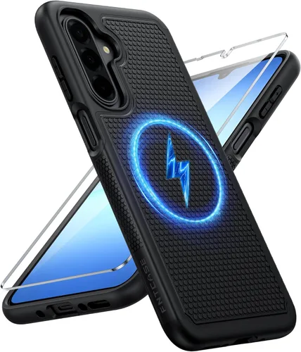 Miniatura 54 de FNTCASE Funda para teléfono Galaxy A14-5G: protección contra caídas de grado militar Samsung A14 5G, probada contra caídas de 14 pies, protector