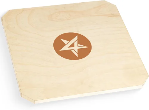 Miniatura 9 de Yes4All Tabla de equilibrio de madera profesional de 350 libras para entrenamiento de piernas, tabla basculante antideslizante, tabla oscilante