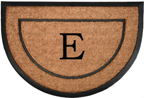 Miniatura 51 de Home & More Calloway Mills - Felpudo con monograma de medio círculo, letra (M, 24 x 36 pulgadas)