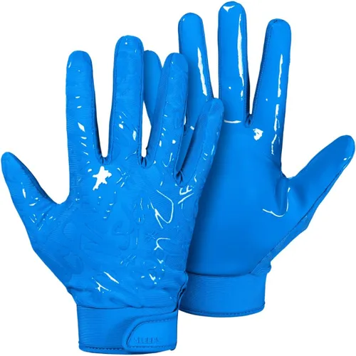 Miniatura 15 de SLEEFS Guantes de fútbol americano juvenil para niños y niñas, guantes pegajosos de receptor para fútbol americano con bandera para jóvenes, hombres