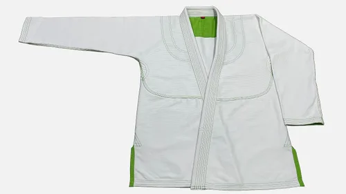 Miniatura 3 de Bjj Gi Jiu Jitsu Con Puntada Verde Bjj Gi Jiu Jitsu Kimonos Gi 100% Algodón Perl Tejido 450GSM