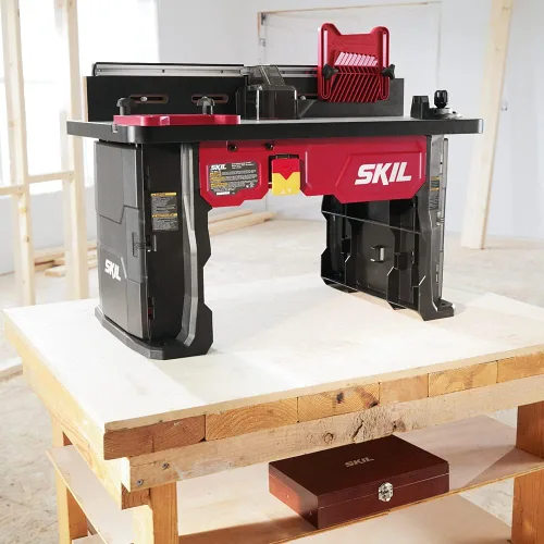 Miniatura 2 de SKIL SRT1039 Mesa de enrutador portátil de sobremesa para enrutadores SKIL RT1323-00 y RT1322-00 (enrutador no incluido)