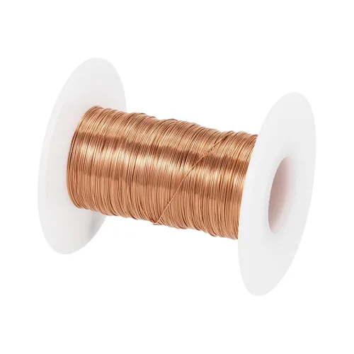 Miniatura 40 de MECCANIXITY - Alambre magnético de calibre 46 AWG - 0.04mm Hilo de cobre esmaltado - Bobina de alambre magnético de 14669 pies (4471m) - 50g Grado F