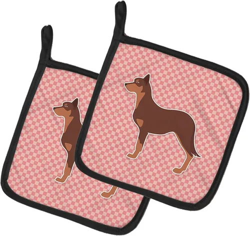 Miniatura 320 de Caroline's Treasures BB3567PTHD - Juego de soportes para ollas de cocina resistentes al calor, almohadillas calientes para cocinar, hornear, Copo