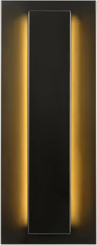 Miniatura 19 de Aplique de pared Globe Electric 60000022 para exterior con LED integrado de 11,5 W, negro mate, acento dorado, 400 lúmenes, 3000 Kelvin, 90 CRI