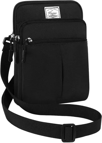 Miniatura 21 de Kamo Bolso Multifuncional para Teléfono de Un Solo Hombro, Bolso de Cintura para Teléfono, Bolso Diagonal Cruzado, Estuche para Teléfono Inteligente