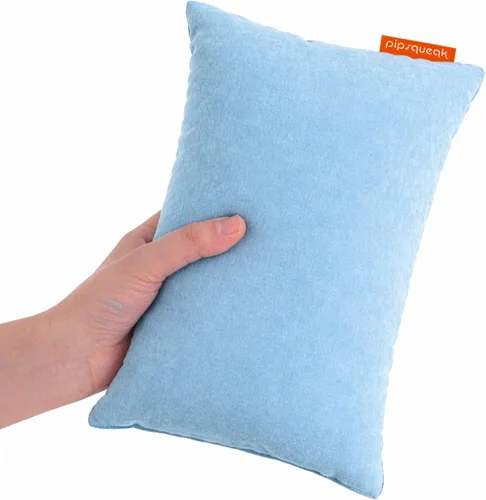Miniatura 41 de Almohada de microfibra Pipsqueak - Pequeña, Mini, Pequeño - 27.9 x 17.8 cm - Perfecta para viajes, autos, aviones, camping, perros, niños pequeños