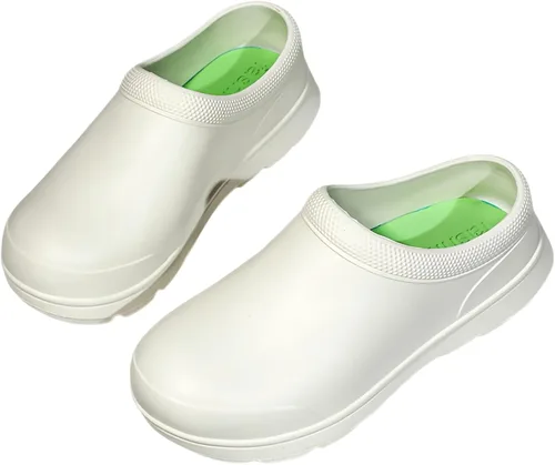 Miniatura 8 de Men Women Work Shoes-Resistant Oil Proof Comfortable Chef Shoes Kitchen Work Clogs Slip
