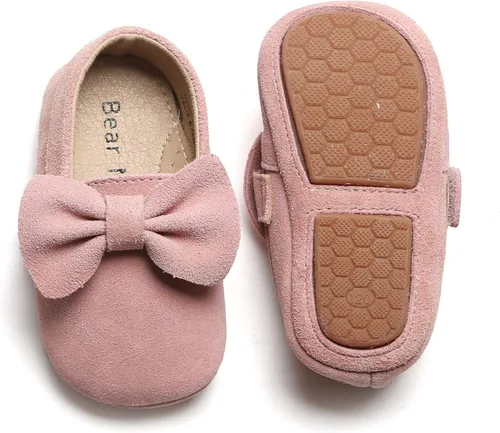 Miniatura 7 de Felix & Flora Zapatos de bebé de suela suave - Zapatos de bebé para caminar, mocasines, suela de goma, zapatos de cuna