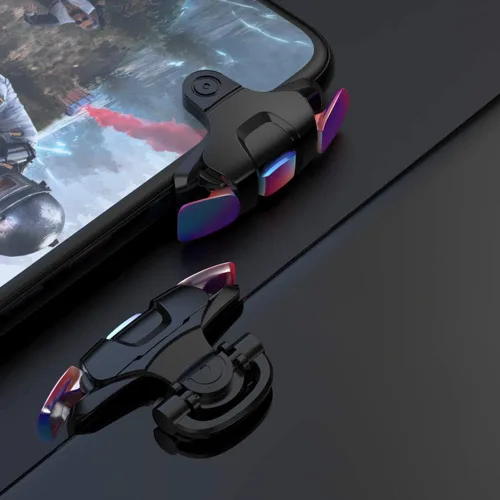 Miniatura 6 de Newseego for Mobile Game Controller Trigger, [Upgraded Version] Mobile Controllers Colorful Trigger Sensitive Shoot and Aim Button for Rules of