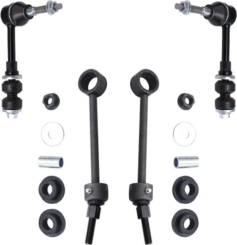 Miniatura 56 de Detroit Axle - 4 barras estabilizadoras AWD para Chrysler 300 2005-2019 Dodge Charger 2005-2008 2005-2008 Magnum Stabilizer Enlaces de extremo