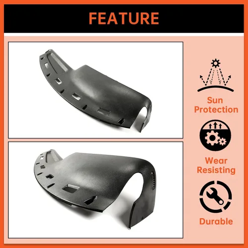 Miniatura 4 de ECOTRIC Reemplazo de salpicadero Compatible con camionetas Dodge Ram 1500 2500 3500 de 1994-1997 Cubierta de capó del tablero de camiones Reemplazo