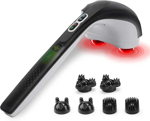 Miniatura 3 de Snailax Paquete de almohadilla para silla de masaje de cuerpo completo y masajeador de percusión de mano