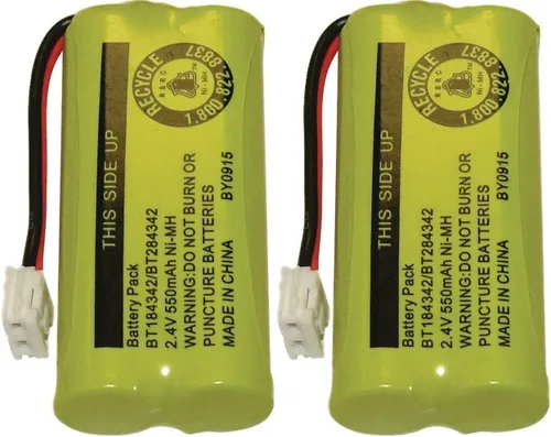 JustGreatDealz Batería BT184342 / BT28433 / BT284342 / BT18433 / BATT-6010/8300 / 89-1326-00-00 / CPH-515D compatible con teléfonos Vtech (paquete