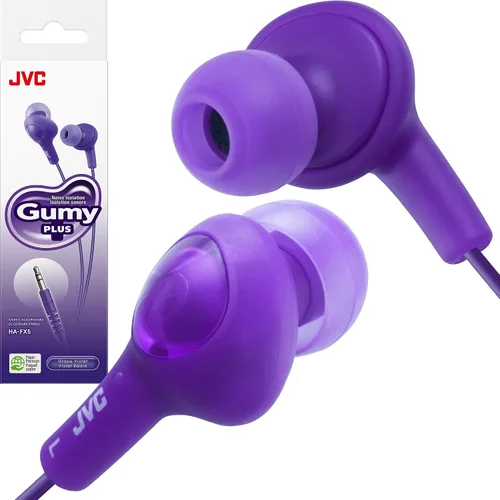 Miniatura 12 de JVC HAFX5A Gummy Plus audífonos con aislación de sonido, peppermint blue Blanco Coconut