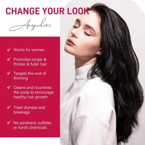 Miniatura 6 de Espuma de Minoxidil para el Crecimiento del Cabello en Mujeres: 5% Minoxidil como Tratamientos para la Caída del Cabello en Mujeres y Productos