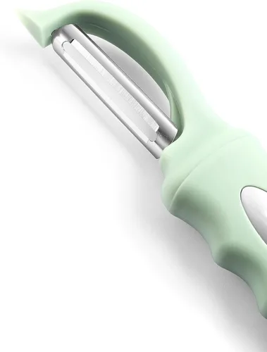 Miniatura 8 de Spring Chef Pelador de Verduras Giratorio Premium, Mango Cómodo y Cuchillas de Acero Inoxidable Ultra Afiladas - Pelador de Cocina Perfecto Para