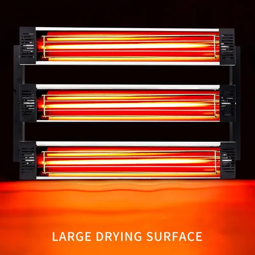 Miniatura 6 de Lámpara de curado de pintura infrarroja 3000 W 110 V lámpara de calor infrarrojo de onda corta para reparación de carrocería de automóvil, sistemas