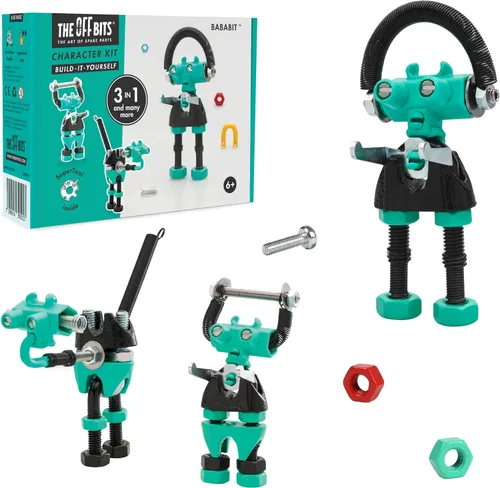 Miniatura 10 de The Off Bits ArtBit - Juego de construcción de juguetes robot, ideas educativas para regalos de Pascua, kit de aprendizaje de actividades STEM, kit
